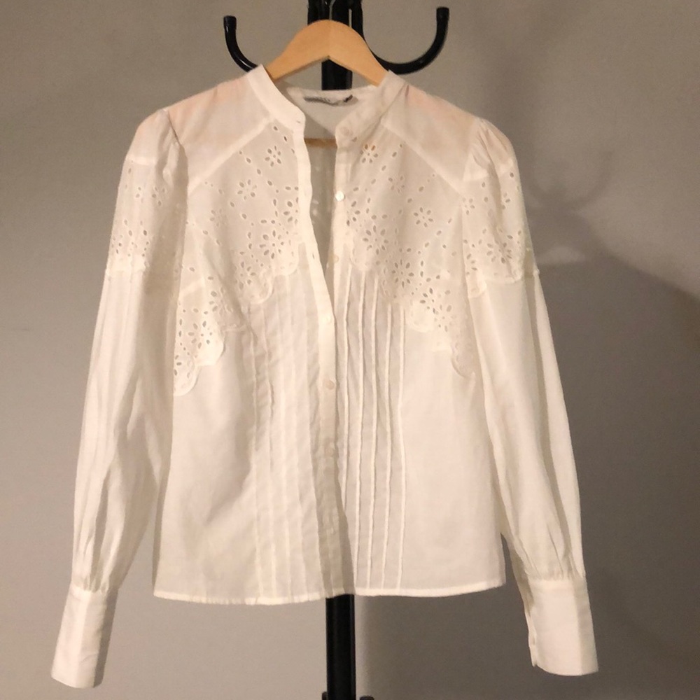 Cute white shirt from brand Lush